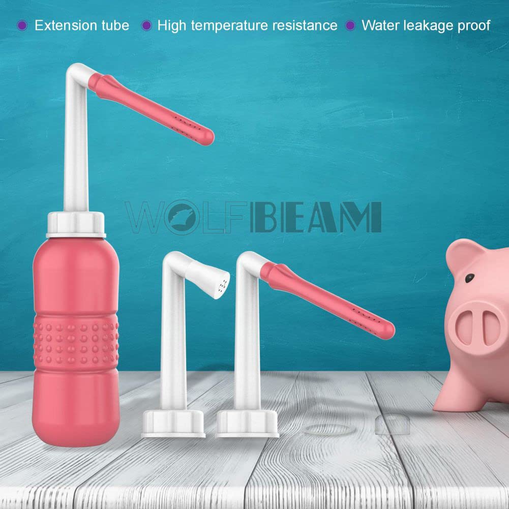 Wolfbeam 2IN1 Portable Hand-held Vulva and Anus Cleaner and Personal Health Vaginal Washing